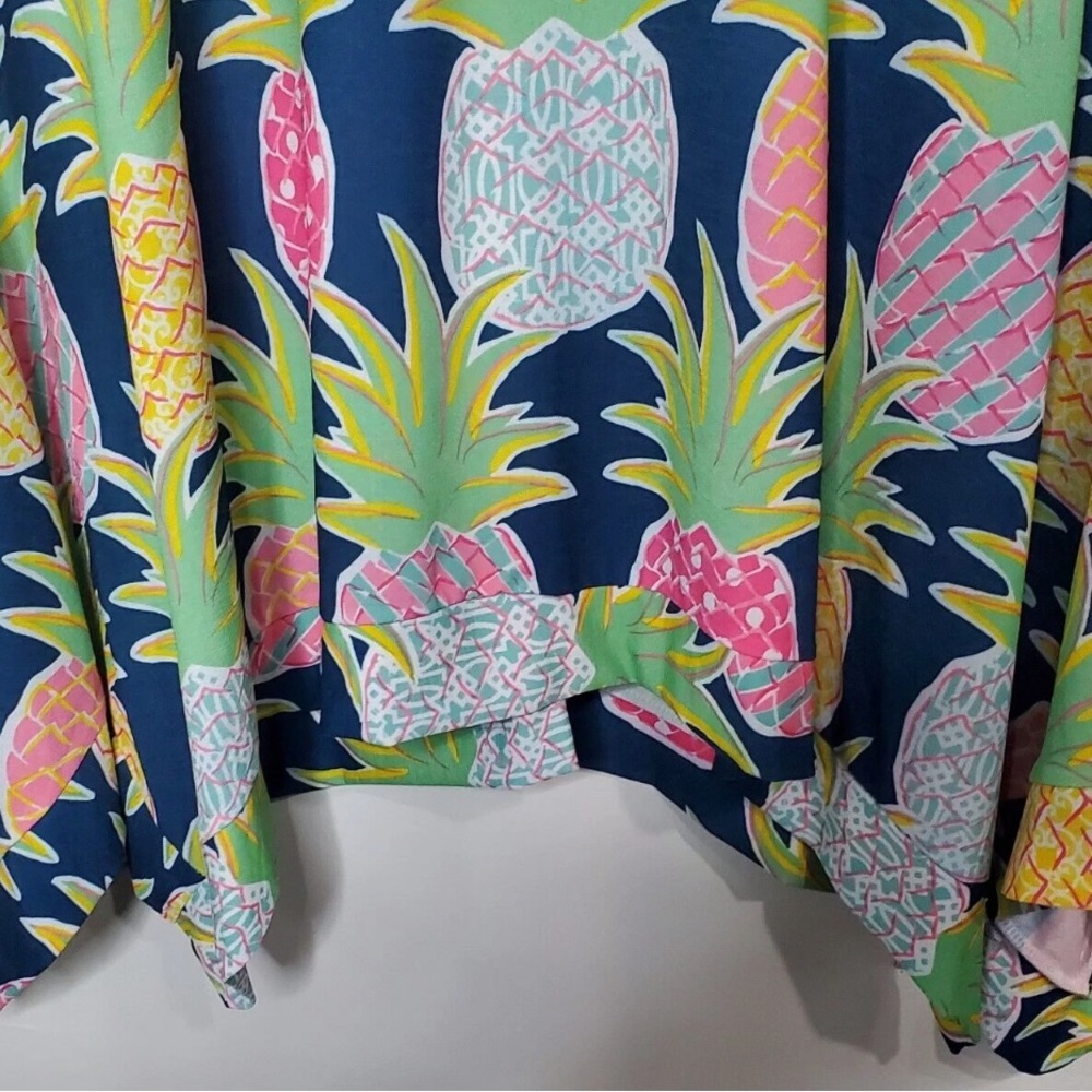 Simply Southern Colorful Pineapple Print Dress - Picture 4 of 8